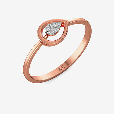 Diamond Spring Leaf Ring alternate view 1