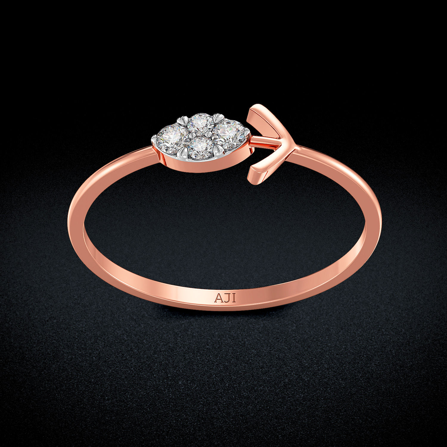Dazzling Diamond Unique Ring image
