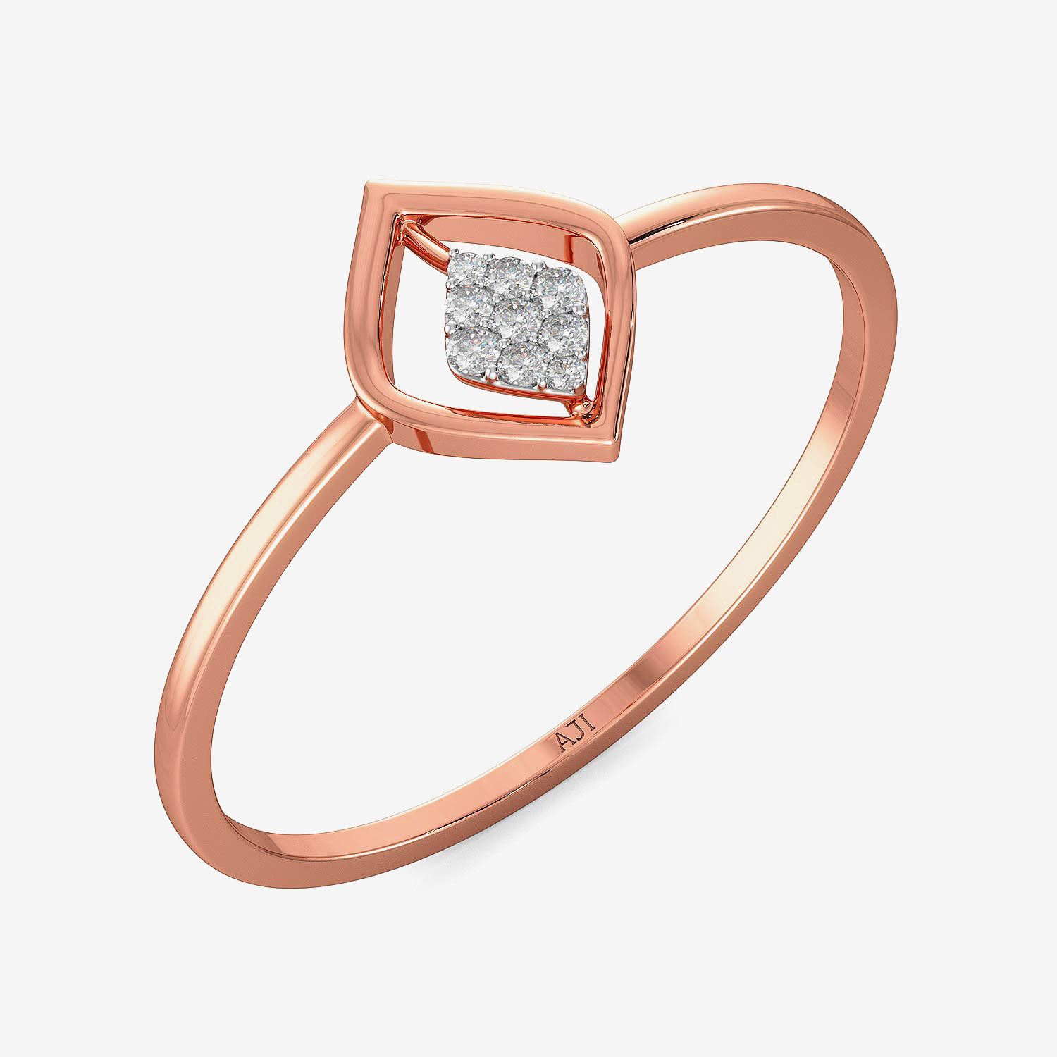 Enchanting Evil-eye Diamond Ring