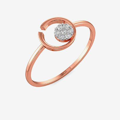 Shiny Planetary Diamond Ring alternate view 1