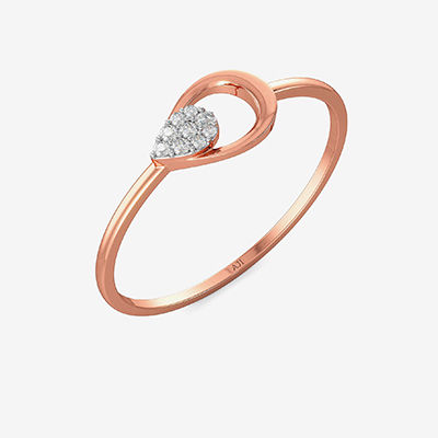 Pleasing Teardrop Diamond Ring alternate view 1
