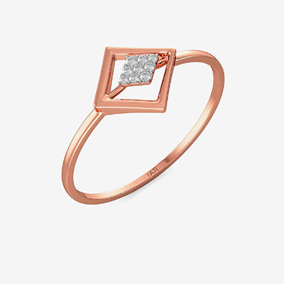 Extraordinary Box-kite Diamond Ring alternate view 1