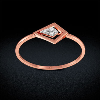 Double Crystal Beautiful Diamond Ring alternate view 2
