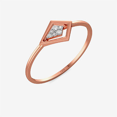 Double Crystal Beautiful Diamond Ring alternate view 1