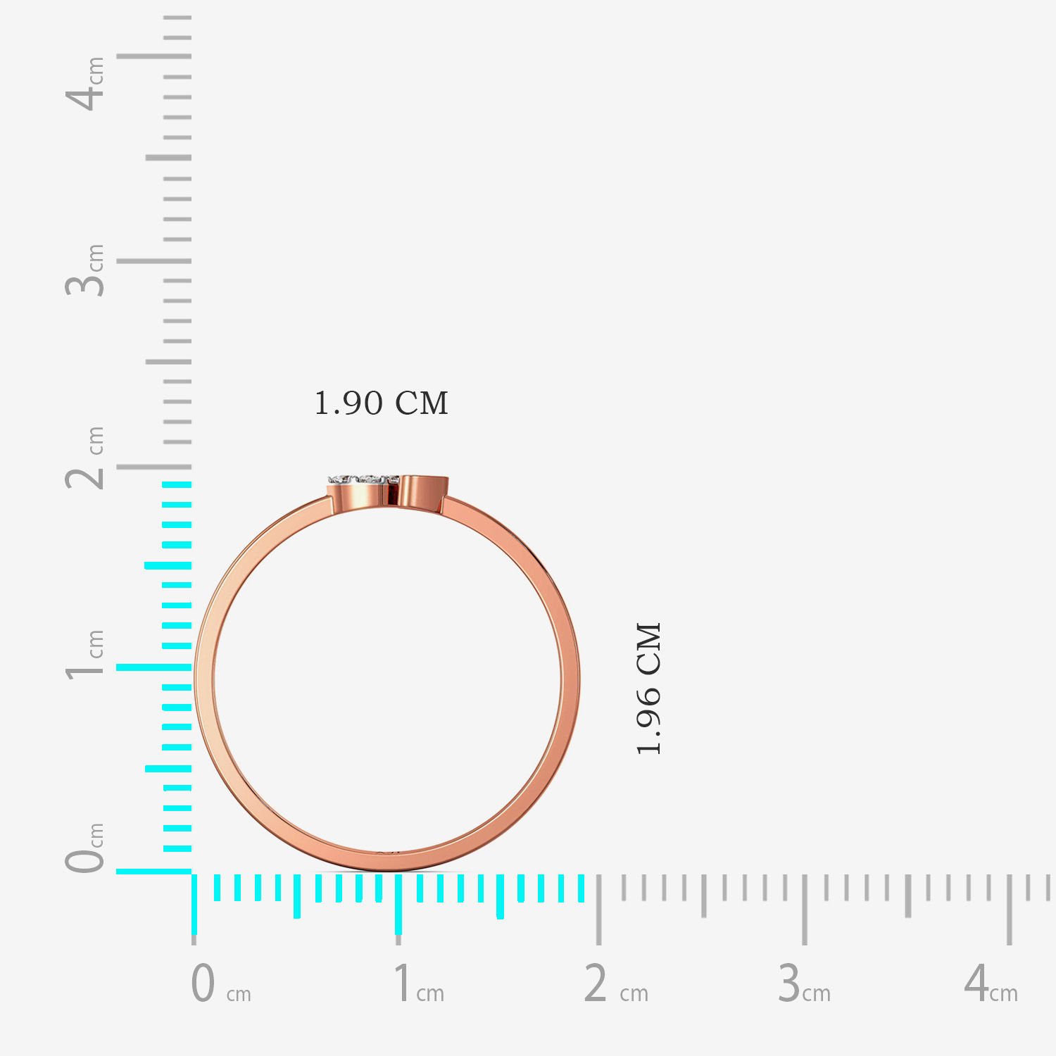 Oval Arrow Diamond Ring alternate view 3