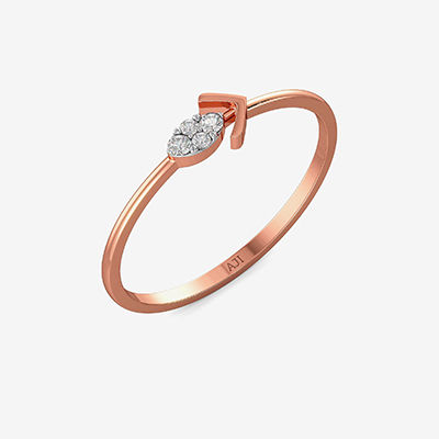 Oval Arrow Diamond Ring alternate view 1
