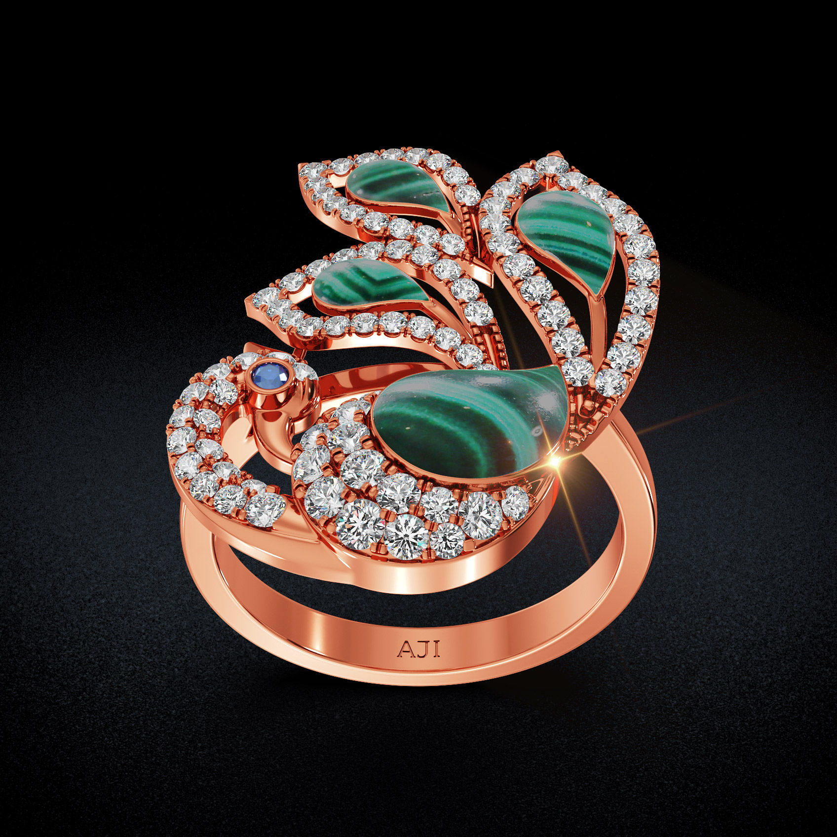 Feathers of Grace Diamond Ring alternate view 2