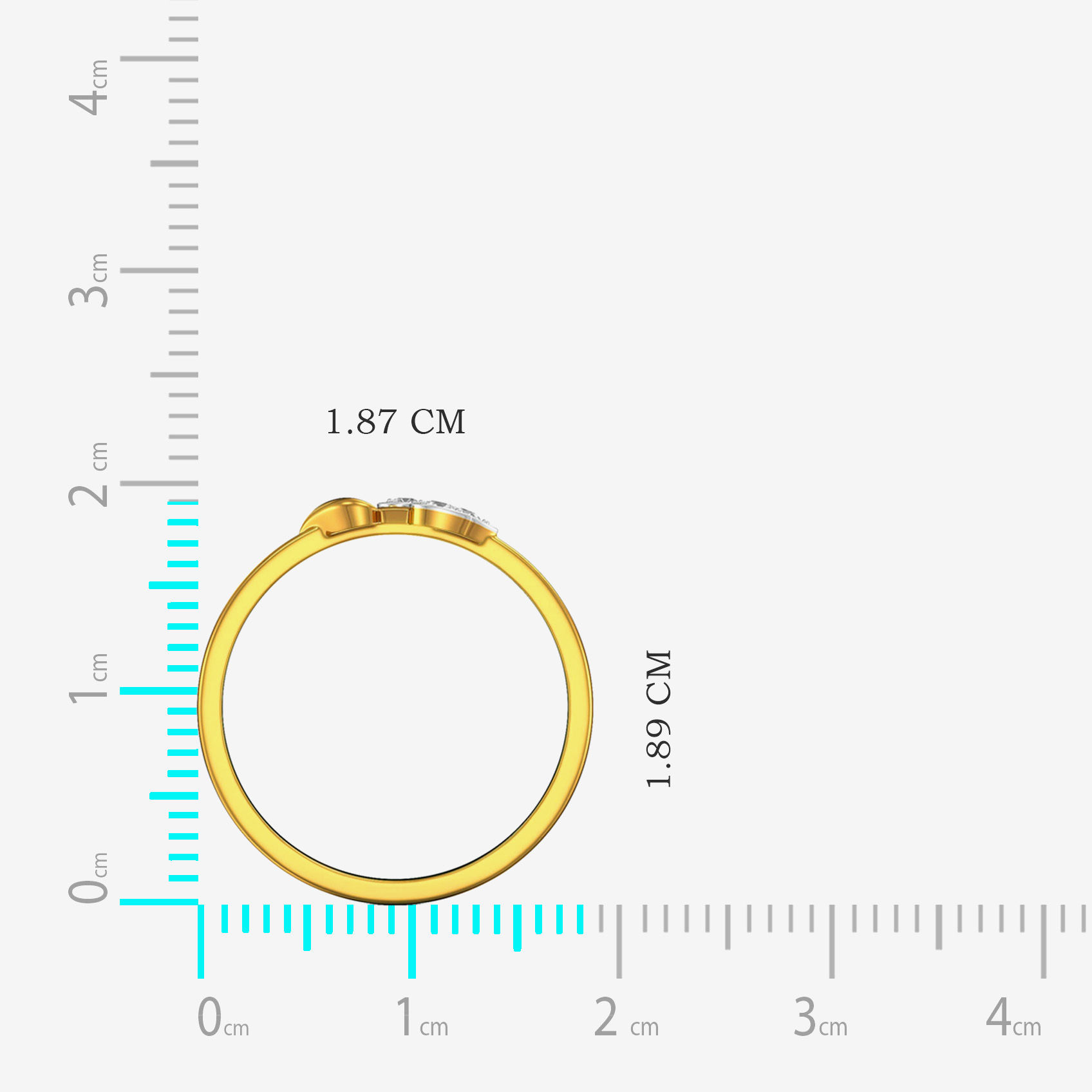 Diamond Leaf Ring image