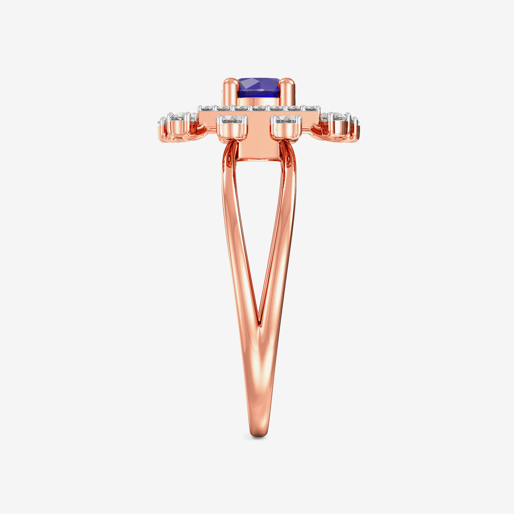 Pure Timeless Treasure Rosegold Diamond Ring alternate view 3