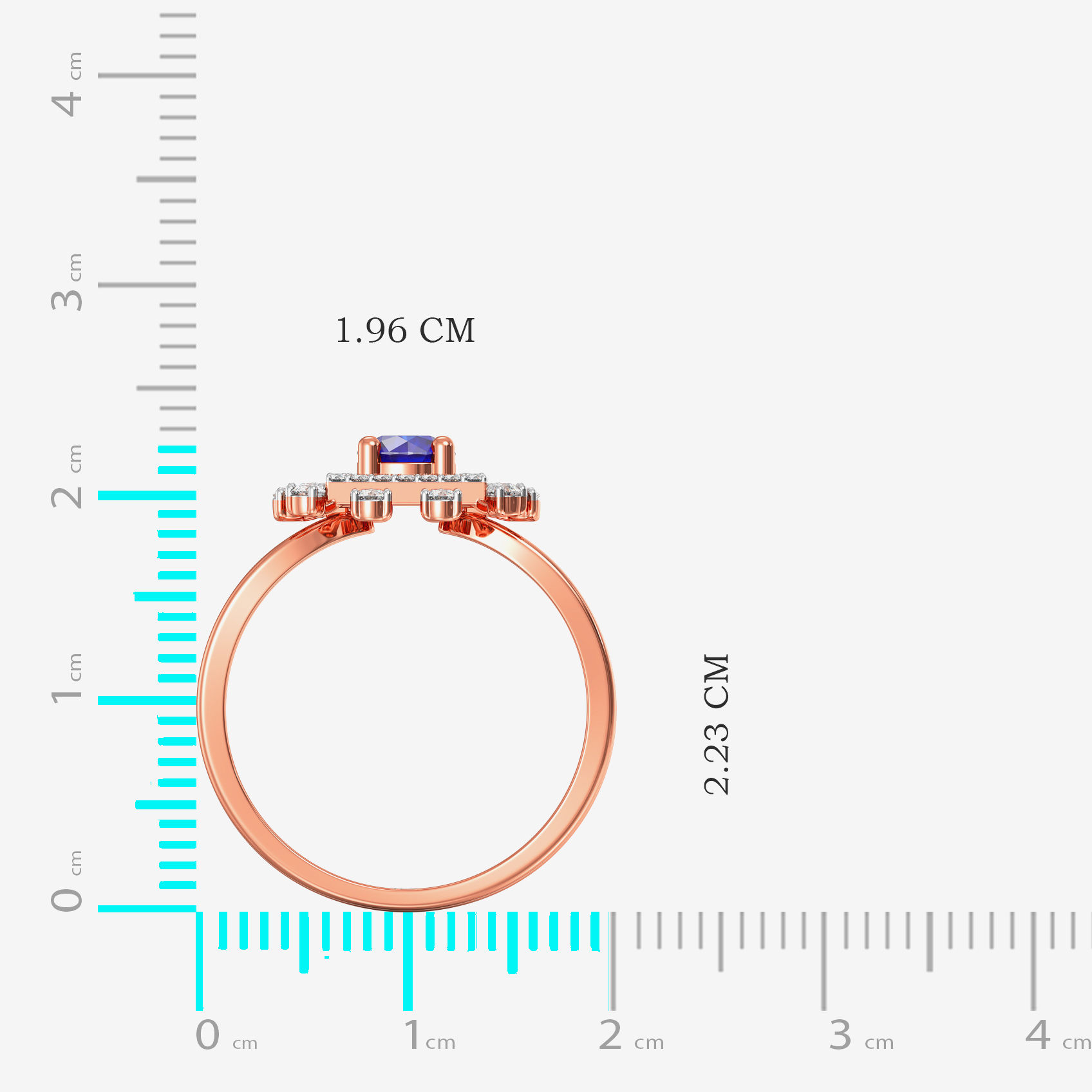 Pure Timeless Treasure Rosegold Diamond Ring image