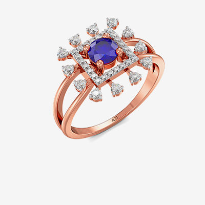 Pure Timeless Treasure Rosegold Diamond Ring alternate view 1