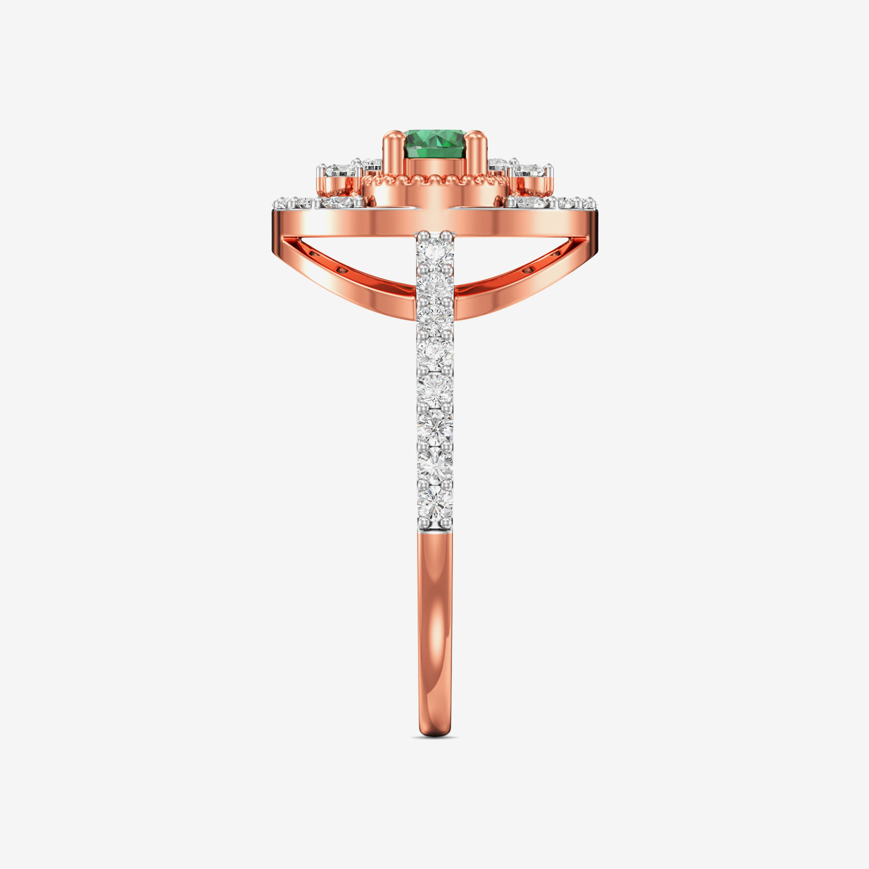 Pure Elegance Forever Sparkle Rosegold Diamond Ring alternate view 3