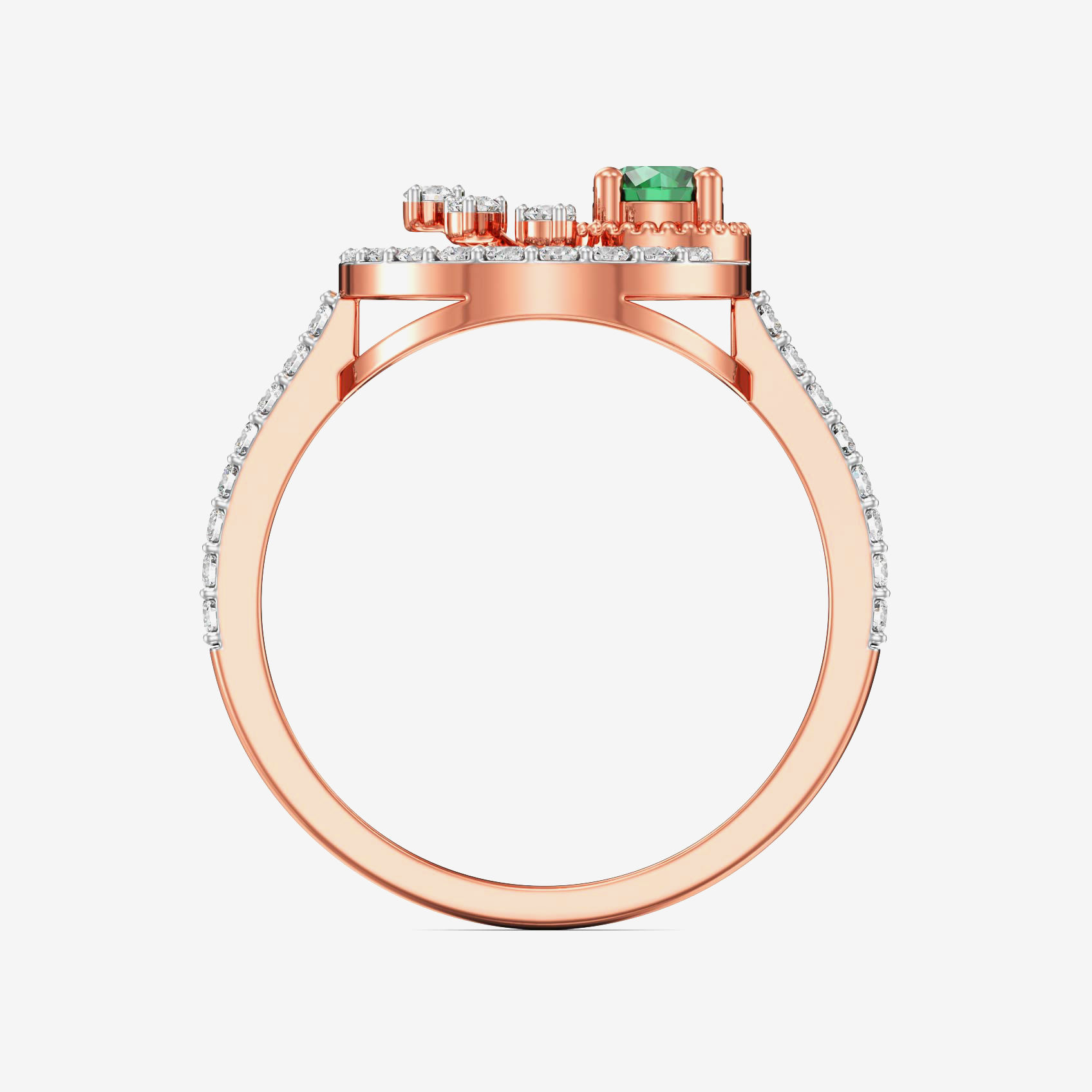 Pure Elegance Forever Sparkle Rosegold Diamond Ring image