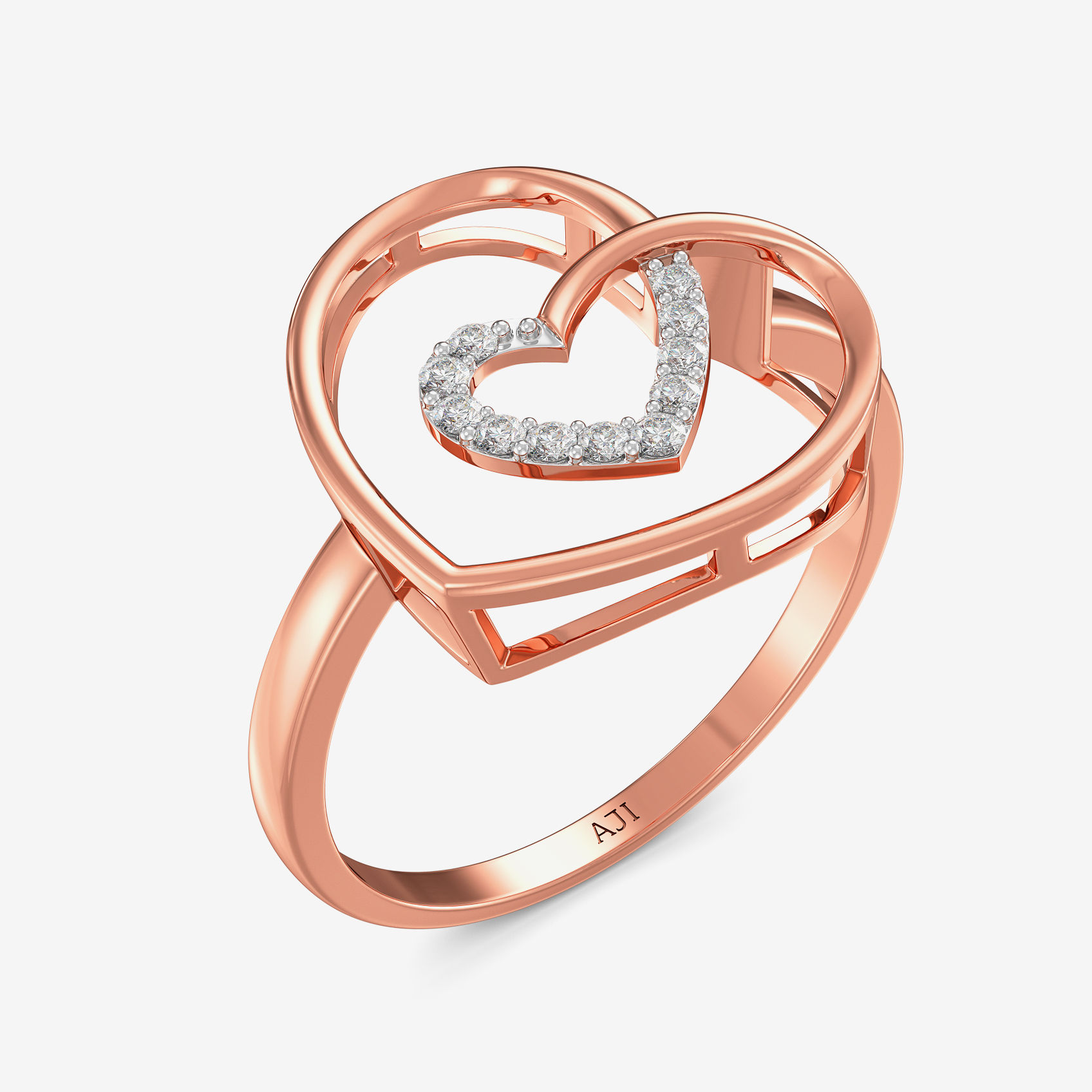 True Love's Token Diamond Ring