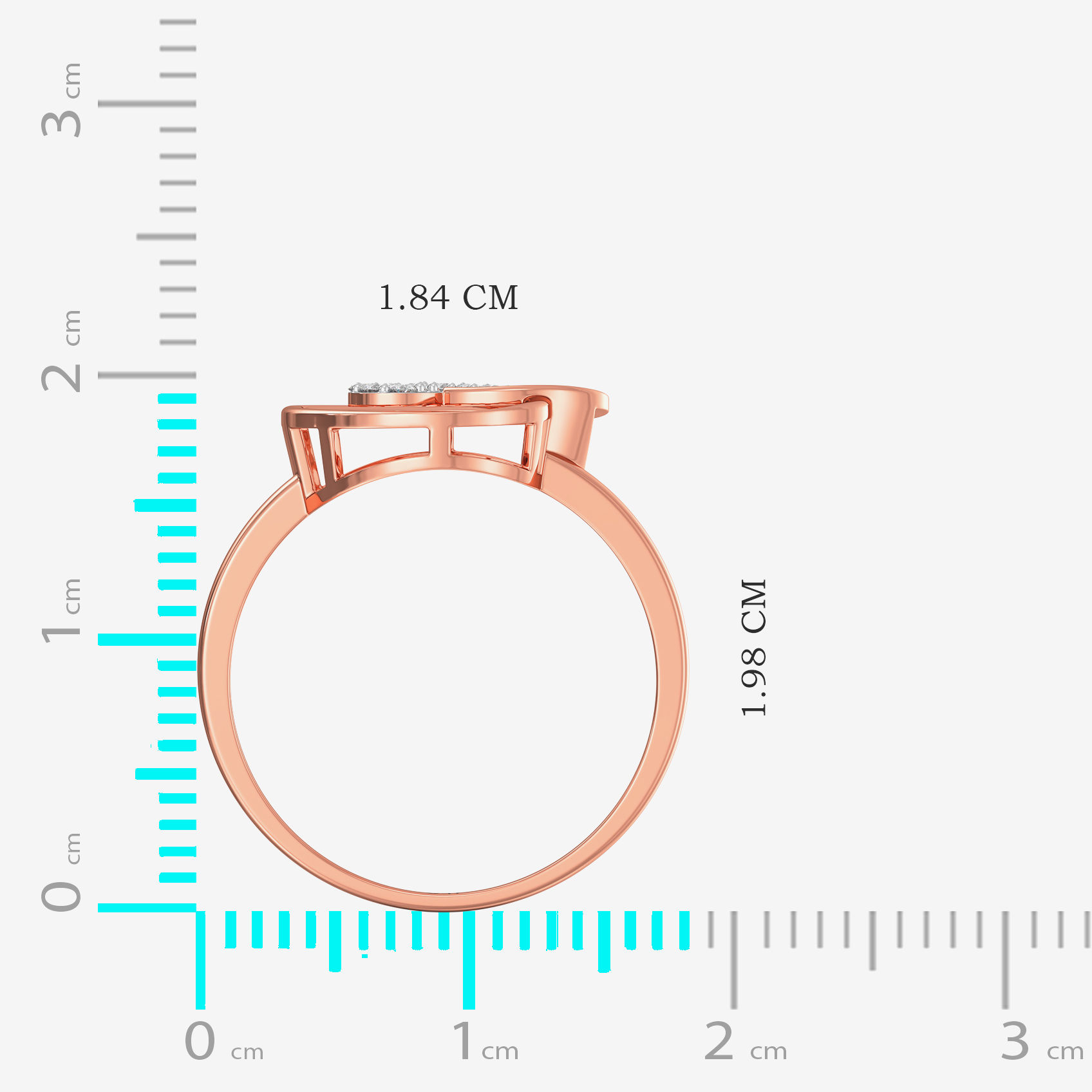 True Love's Token Diamond Ring image