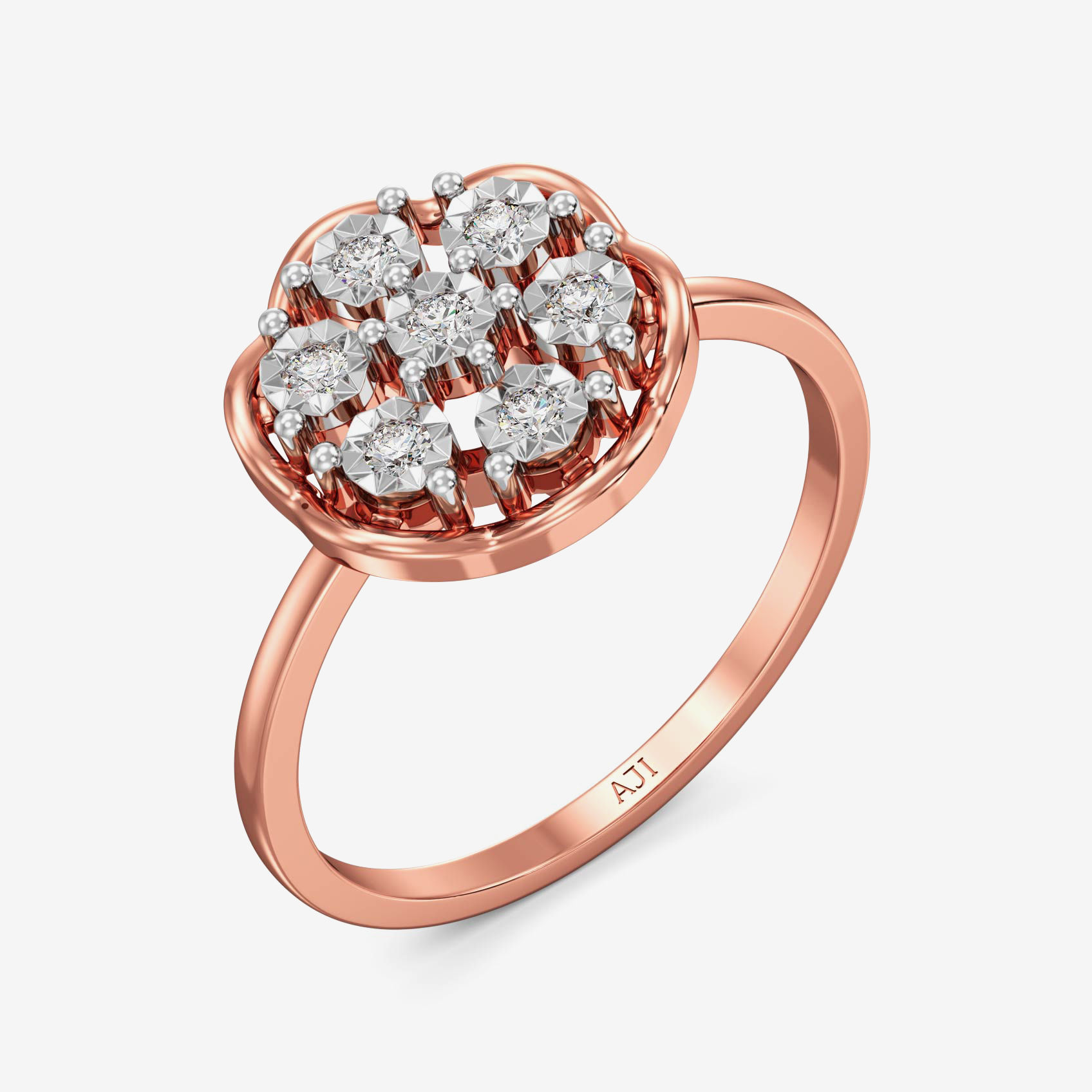 Glimmering Diamond Ring