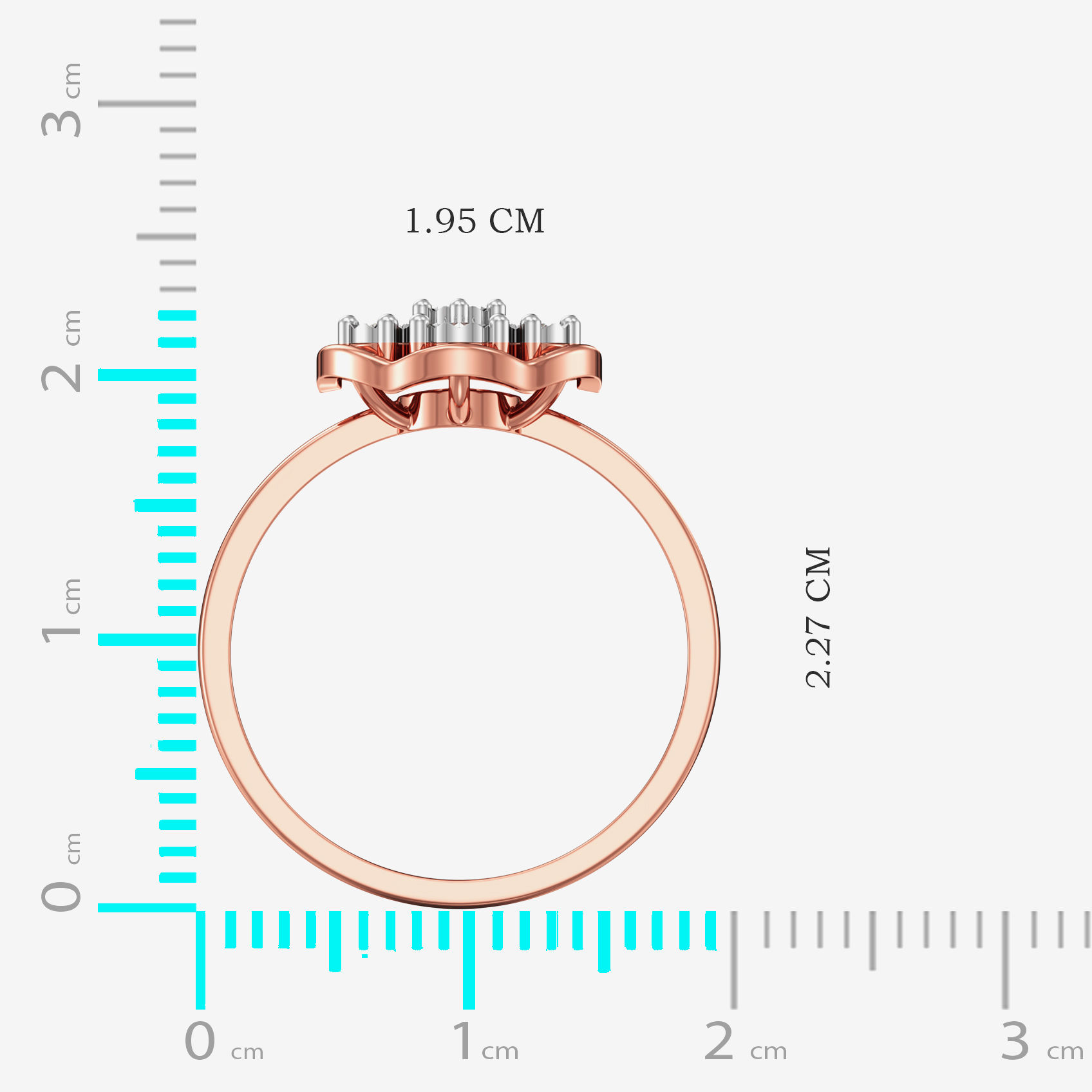 Glimmering Diamond Ring image