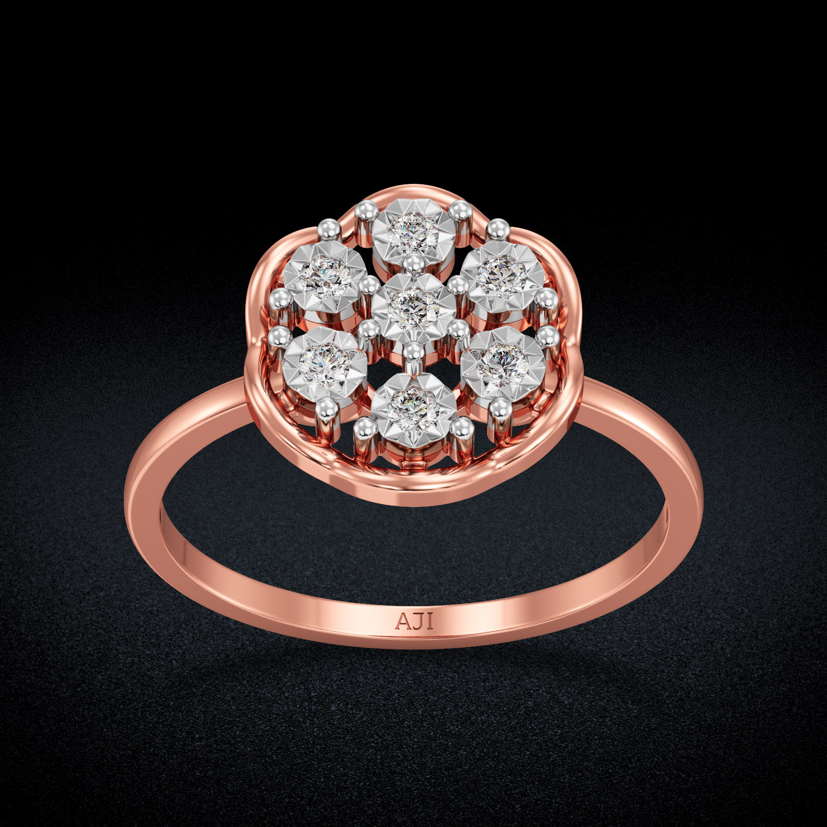 Glimmering Diamond Ring image