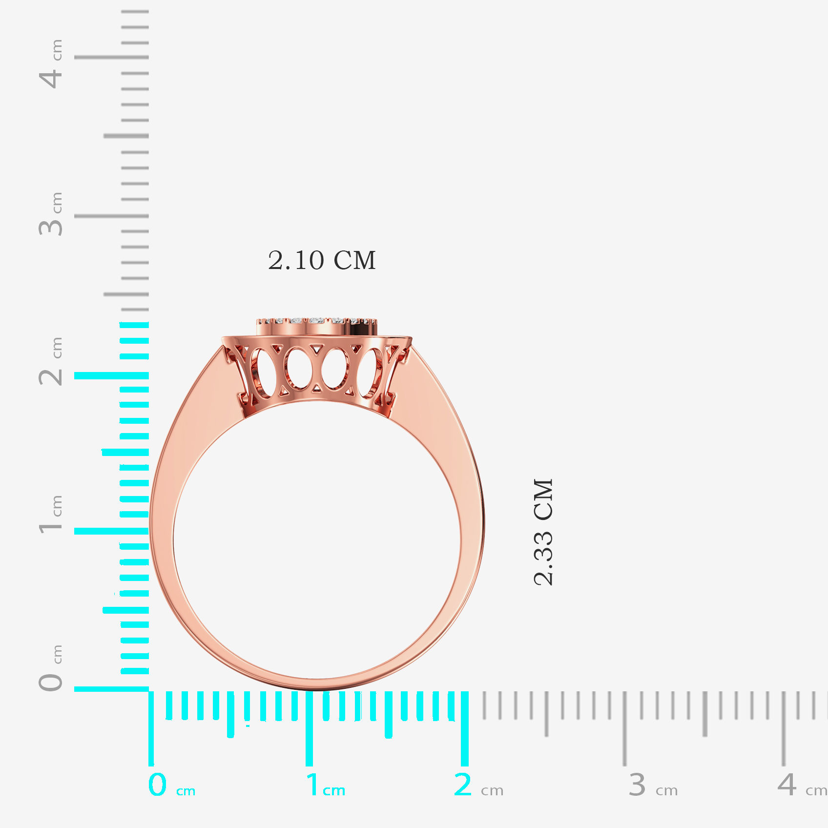 Natural Women Diamond Ring image