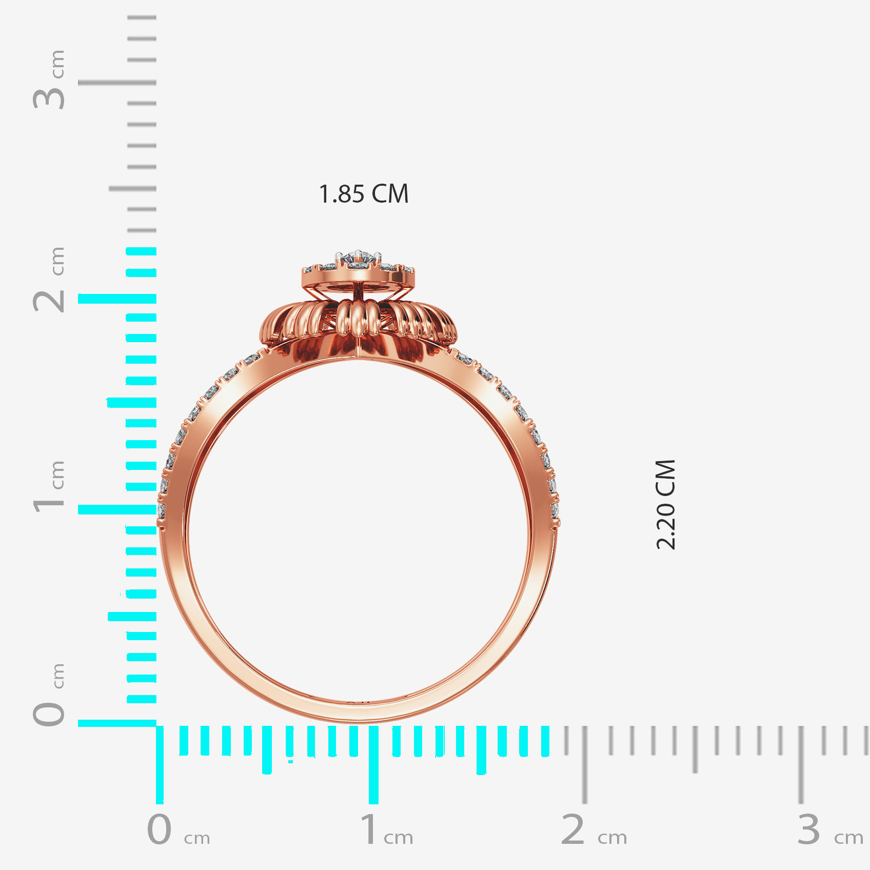 Glance Diamond Women Ring image