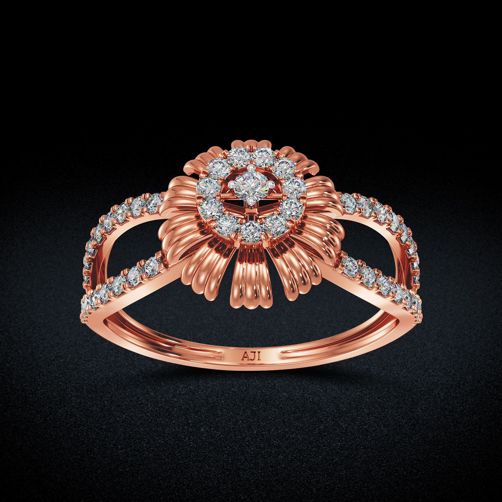 Glance Diamond Women Ring image