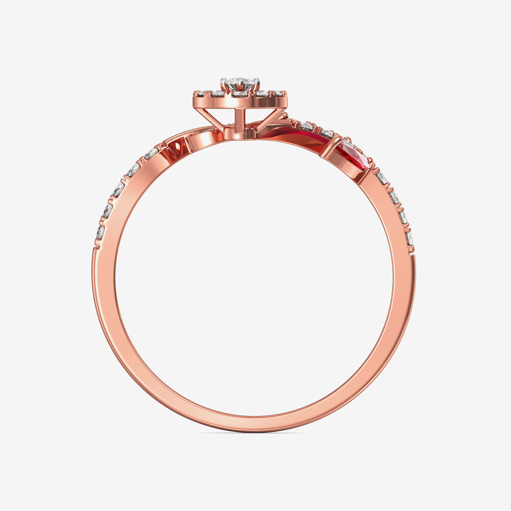 Glitter Diamond Women Ring image