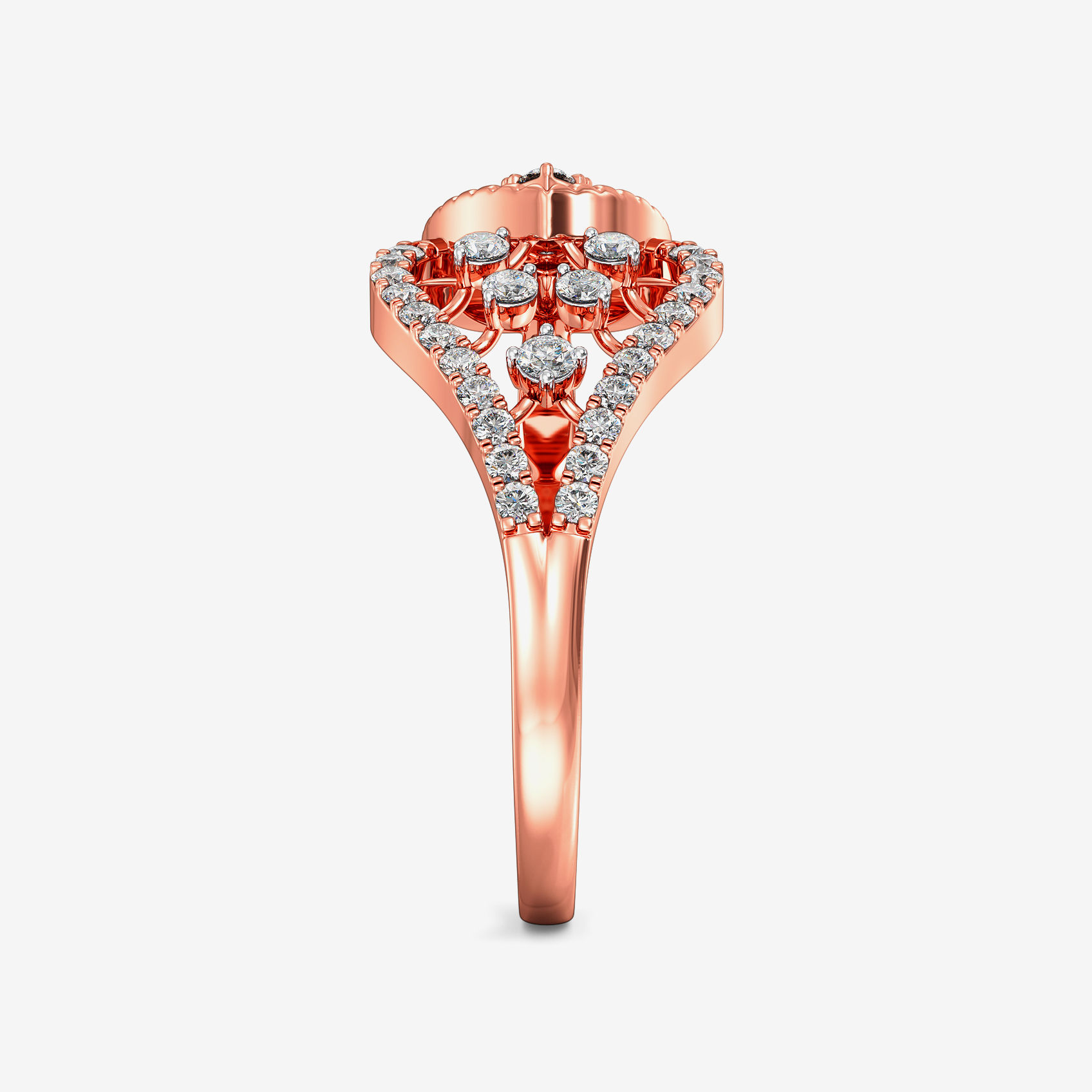 Lustrous Diamond Women Ring alternate view 3