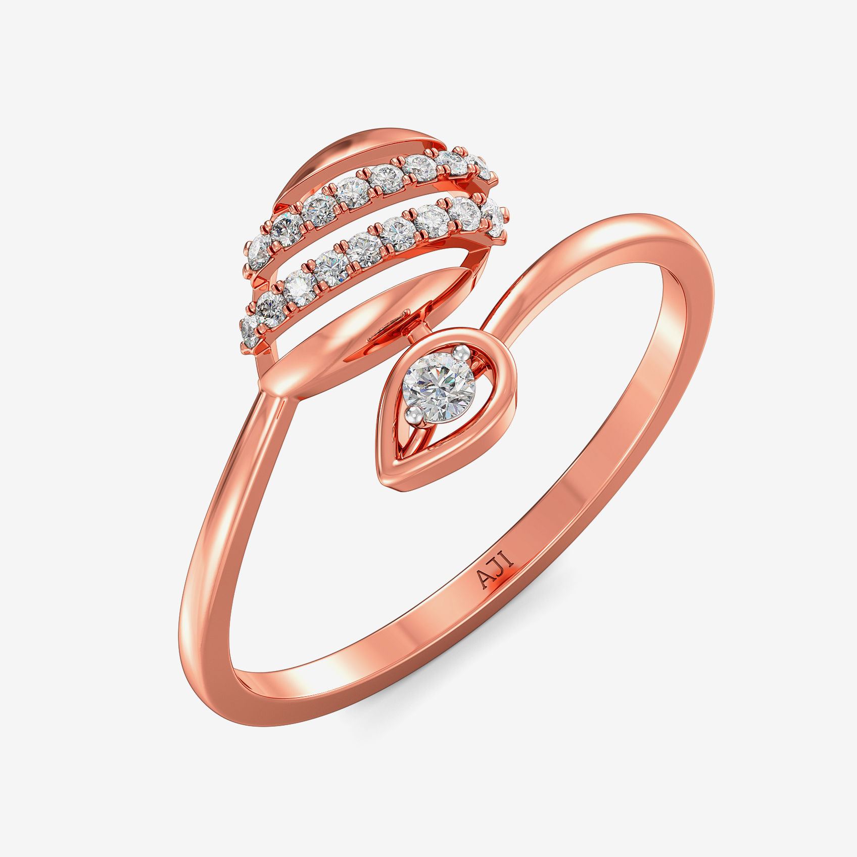 Ornate Diamond Women Ring