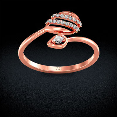 Ornate Diamond Women Ring alternate view 2