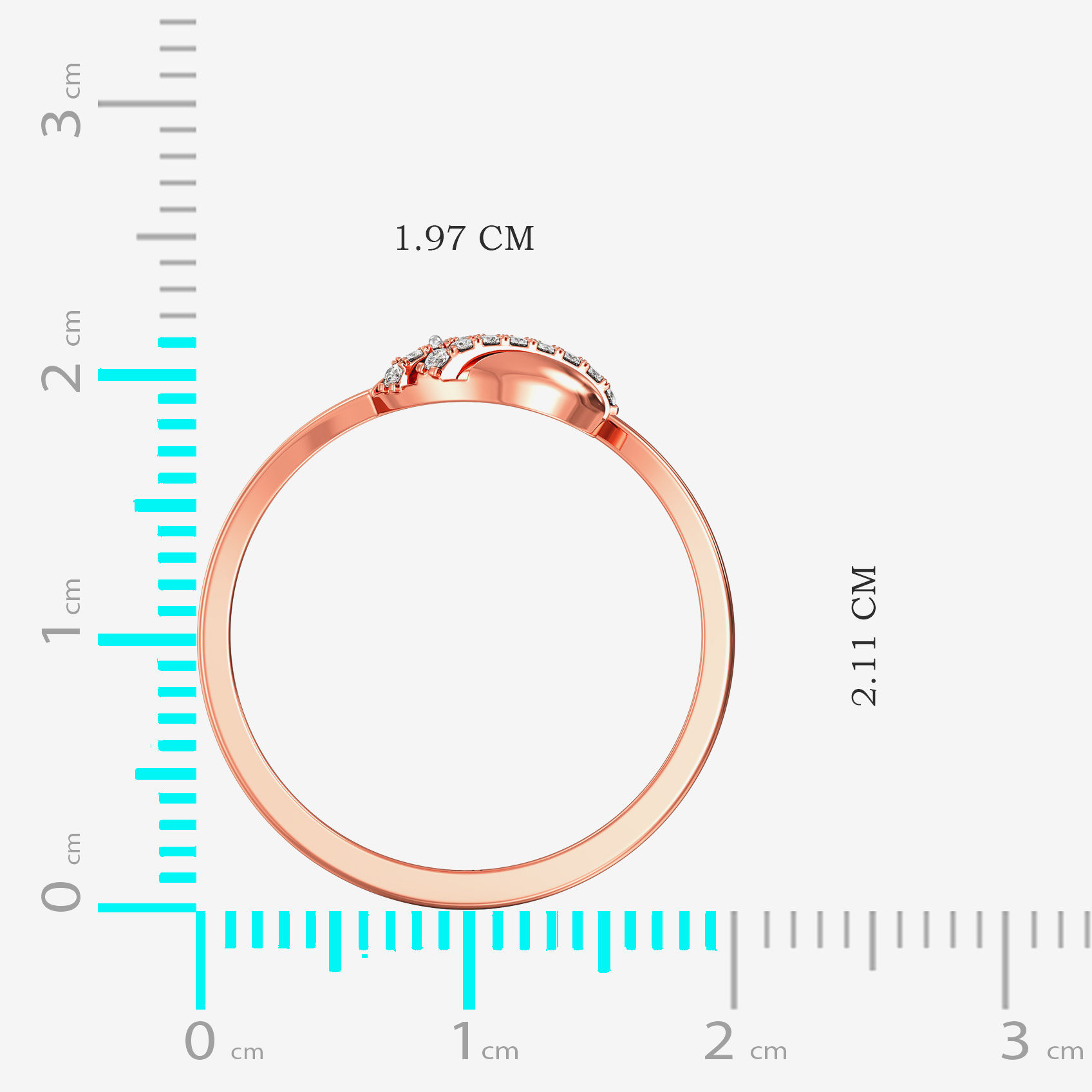 Ornate Diamond Women Ring image