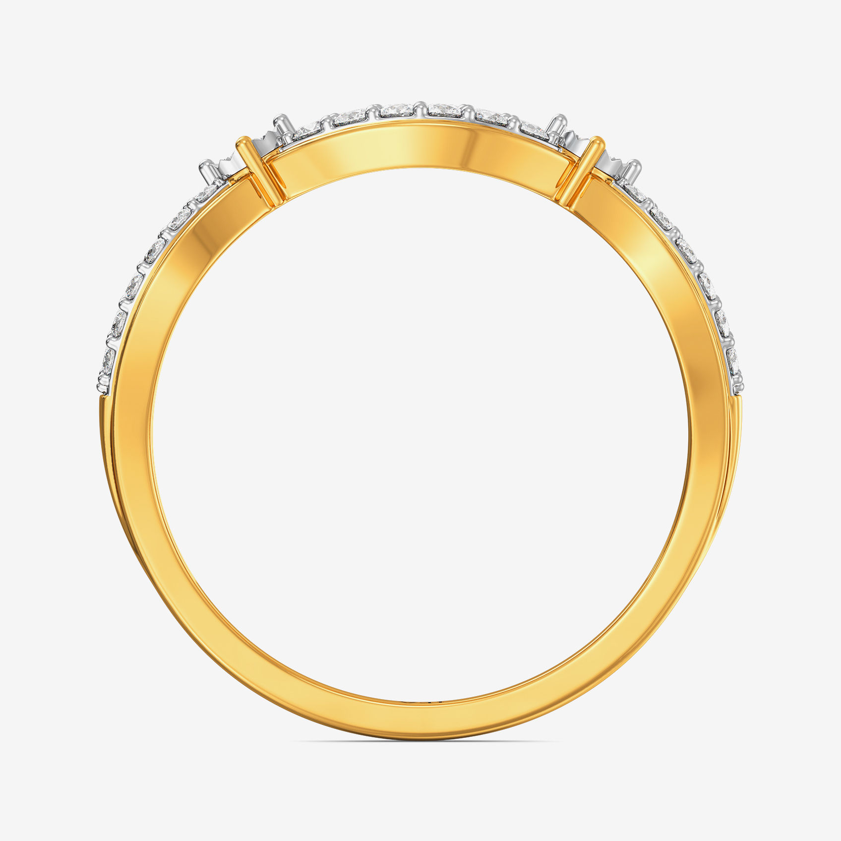 Ellipse Diamond Model Women Ring image