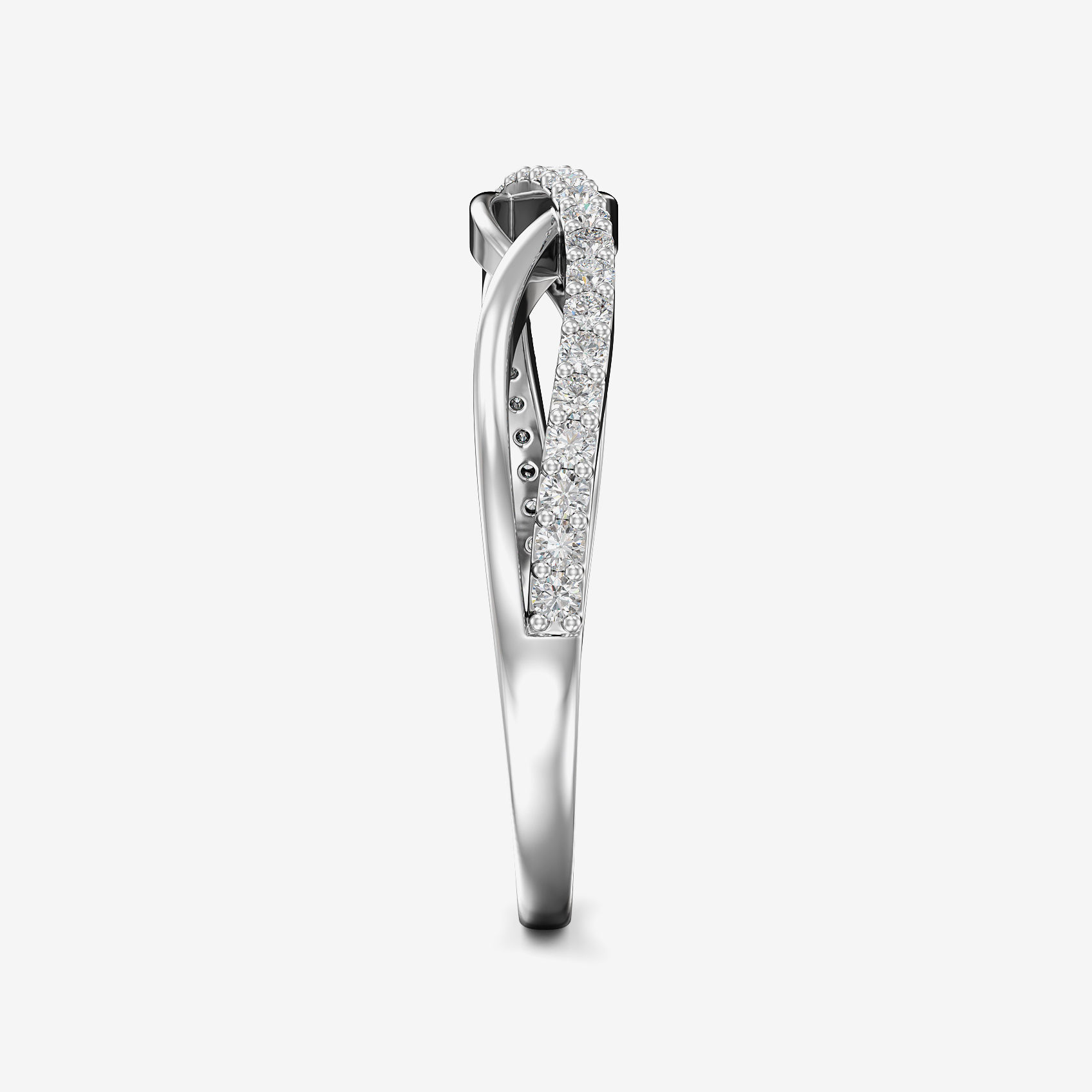 Helical Inspired Diamond Ring alternate view 3