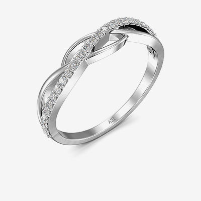 Helical Inspired Diamond Ring alternate view 1
