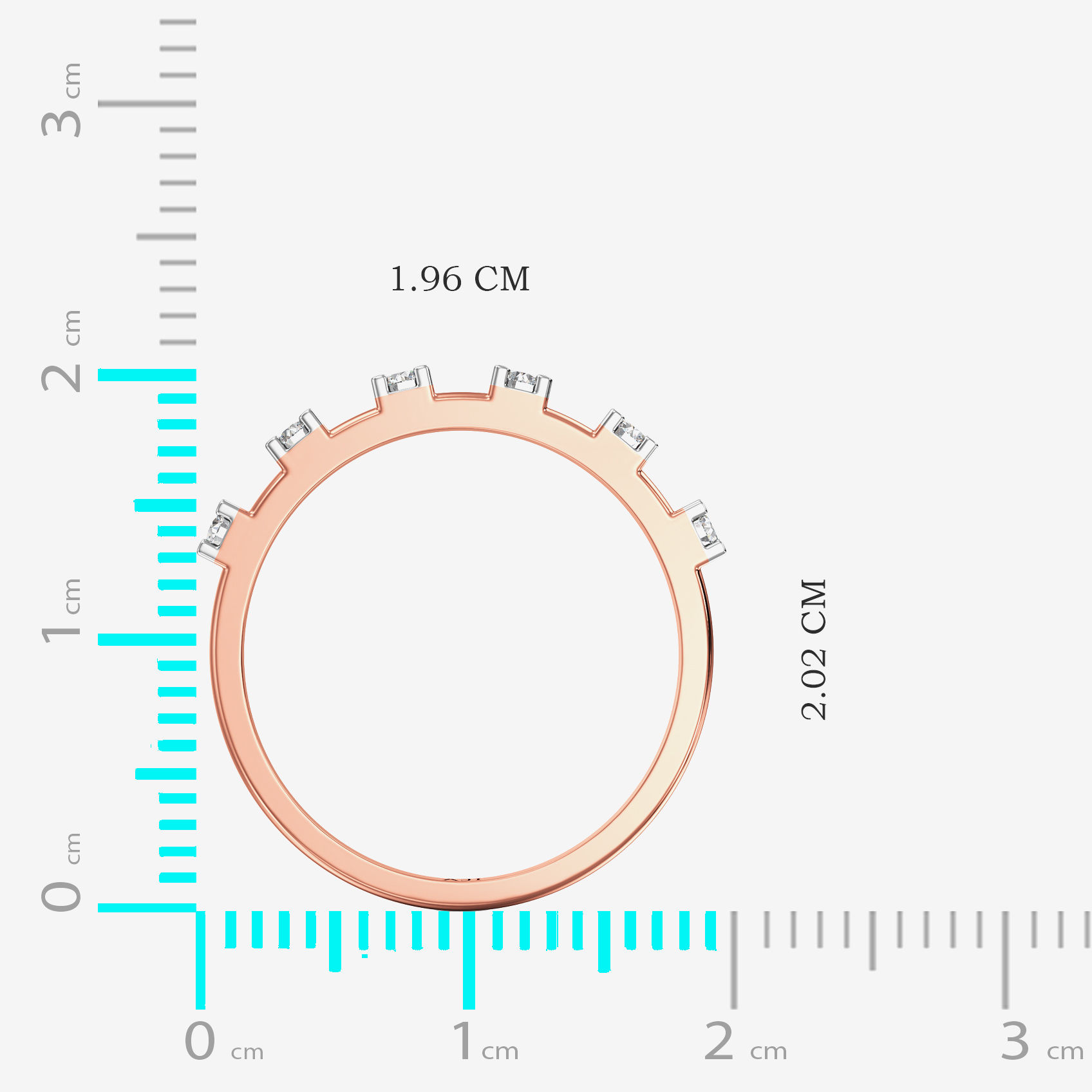 Tiara Designed Diamond Ring image