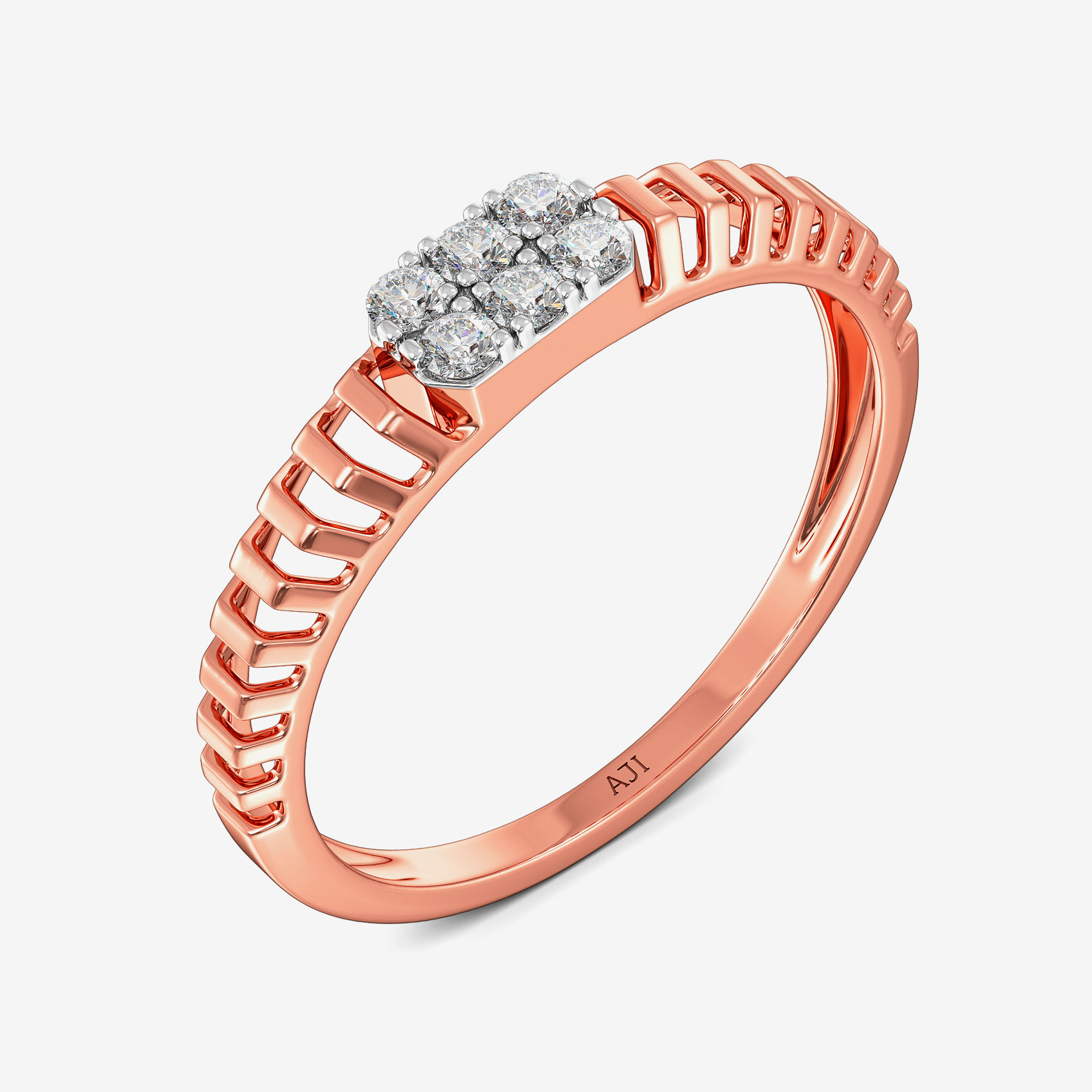 Gold Glam Diamond Ring