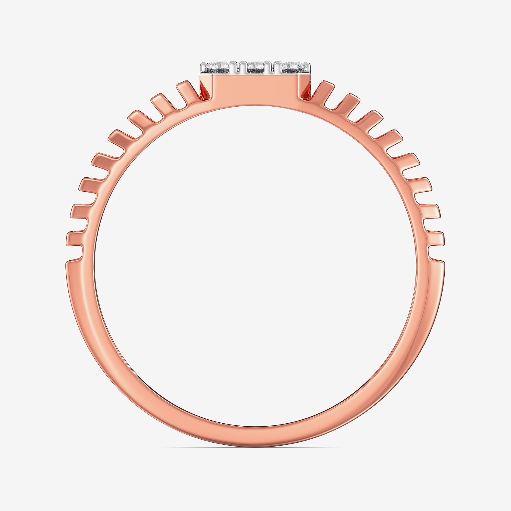 Gold Glam Diamond Ring image