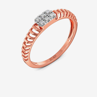 Gold Glam Diamond Ring alternate view 1