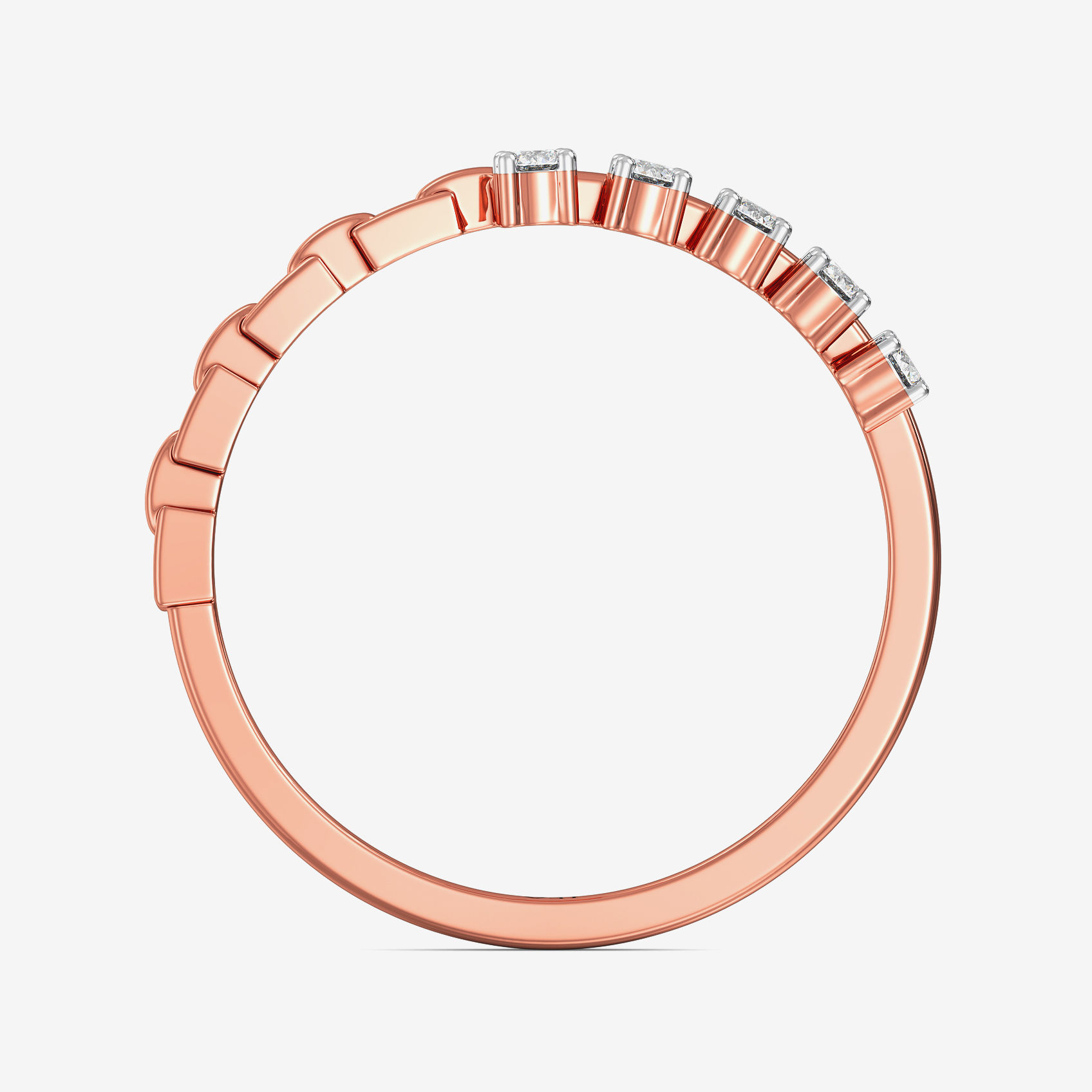 Quadrant Glint Diamond Ring image
