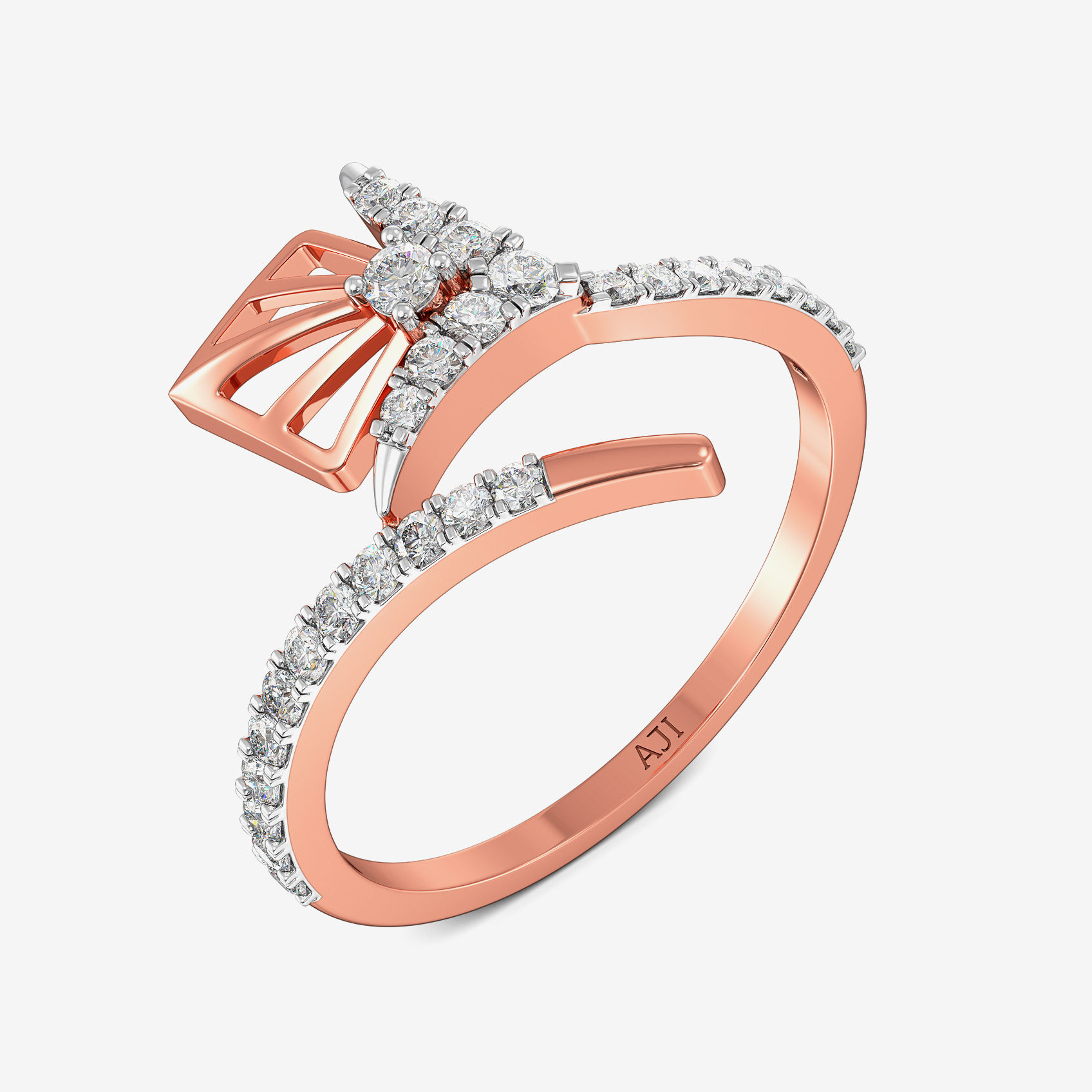 Alluring Style Diamond Ring