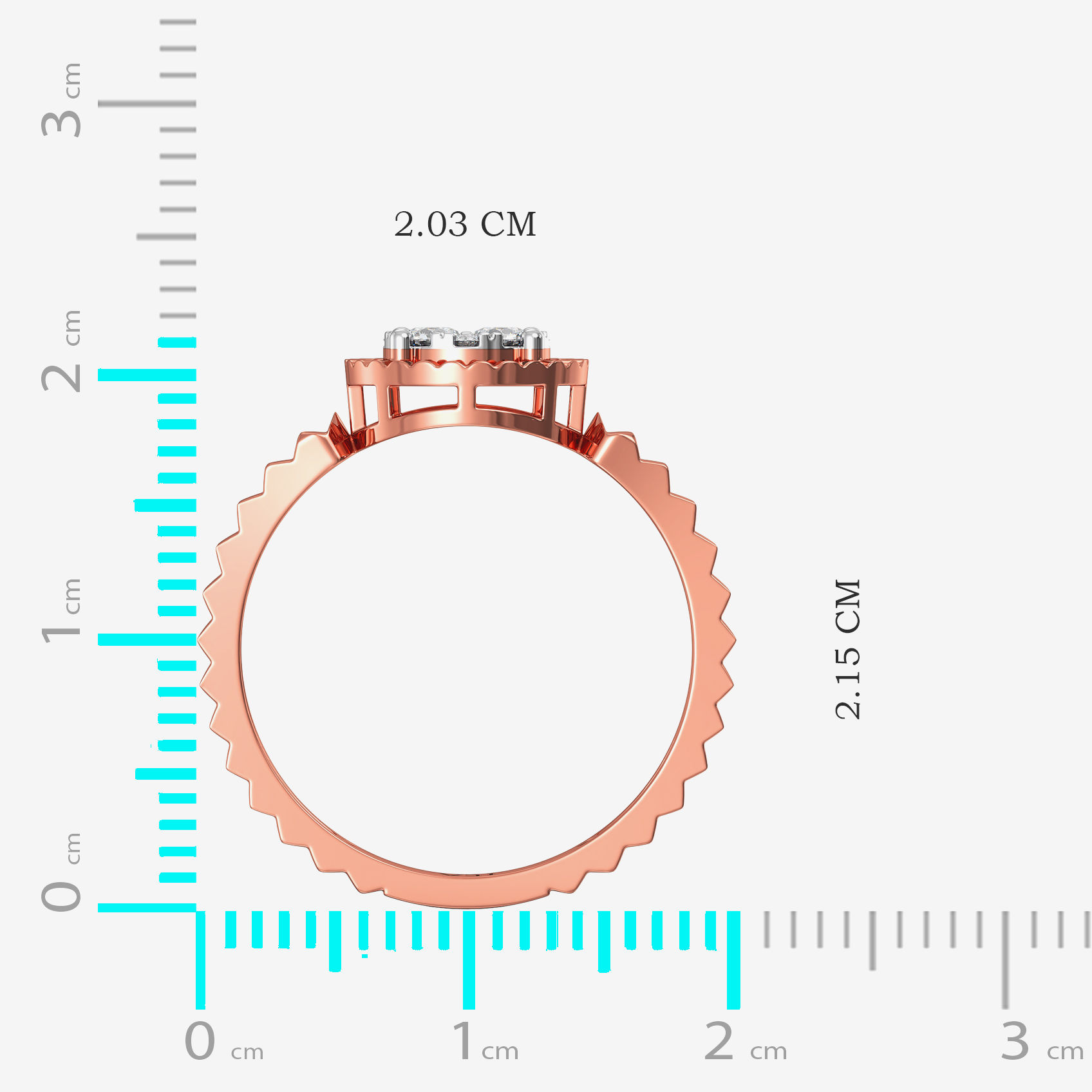 Loop Diamond Ring image