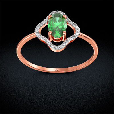 Squircle Styled Diamond Ring alternate view 2