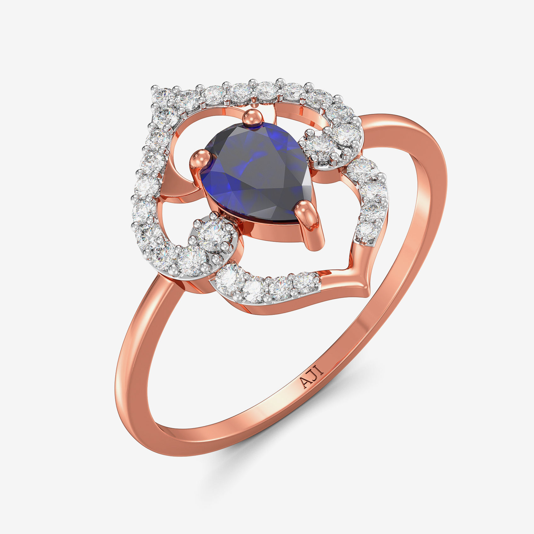 Plop Inspired Diamond Ring