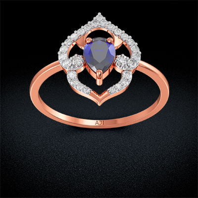 Plop Inspired Diamond Ring alternate view 2