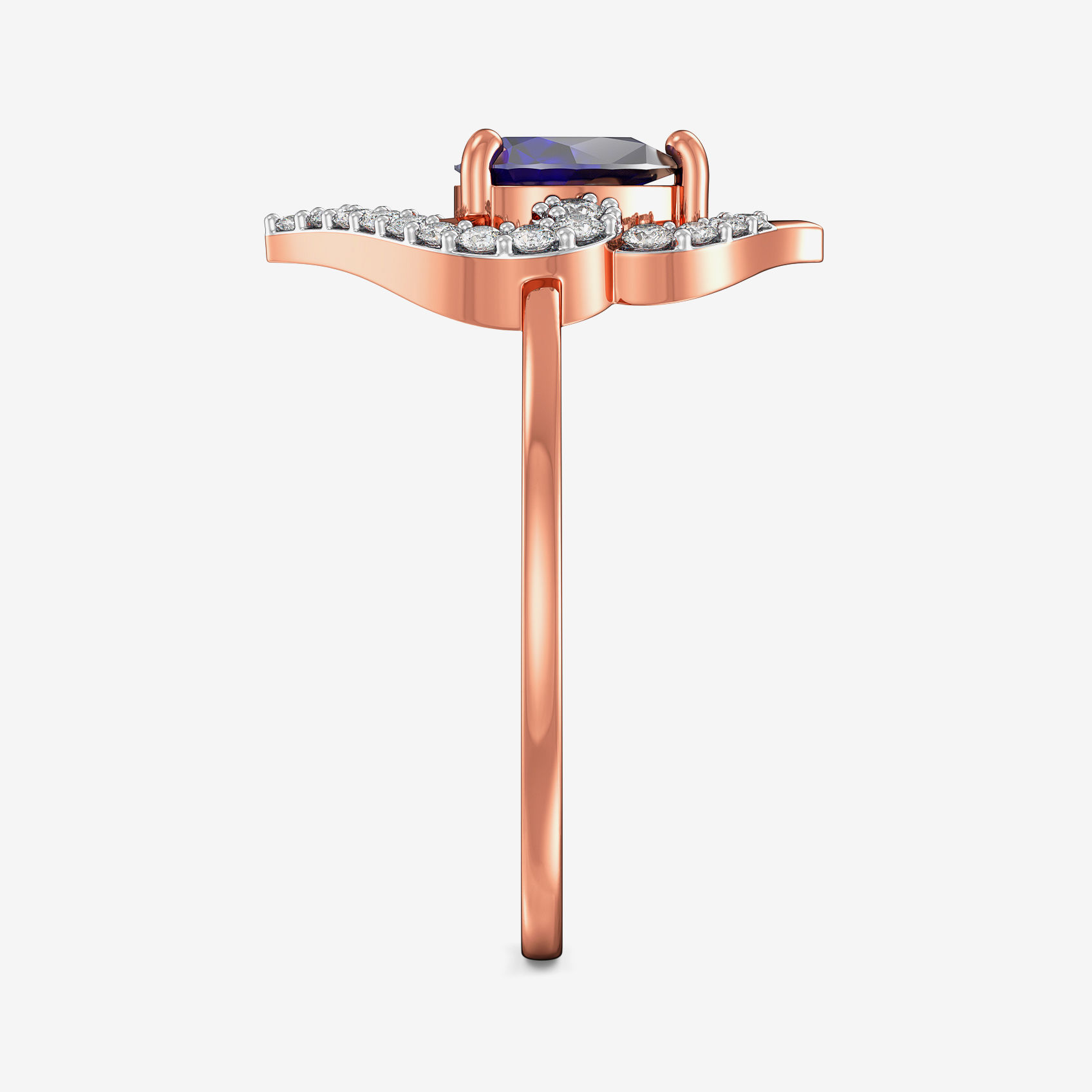 Plop Inspired Diamond Ring alternate view 3