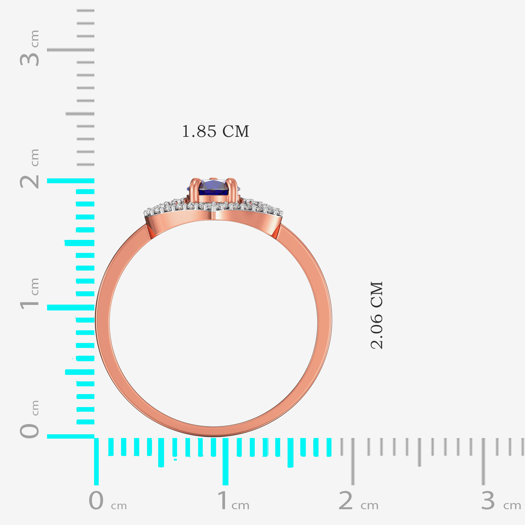 Plop Inspired Diamond Ring image