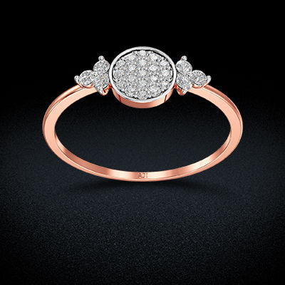 Sperical Inspired Diamond Ring alternate view 2