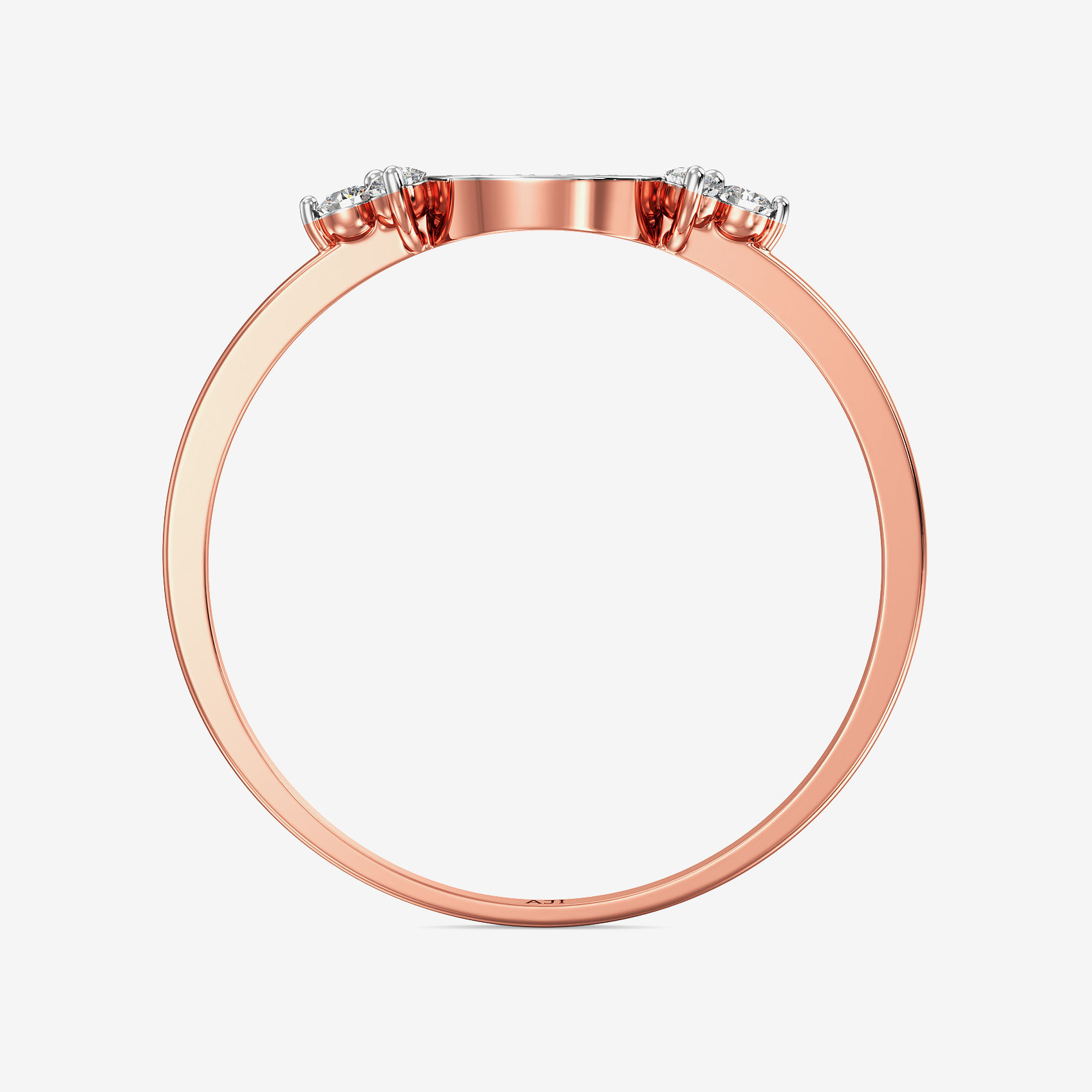 Sperical Inspired Diamond Ring image