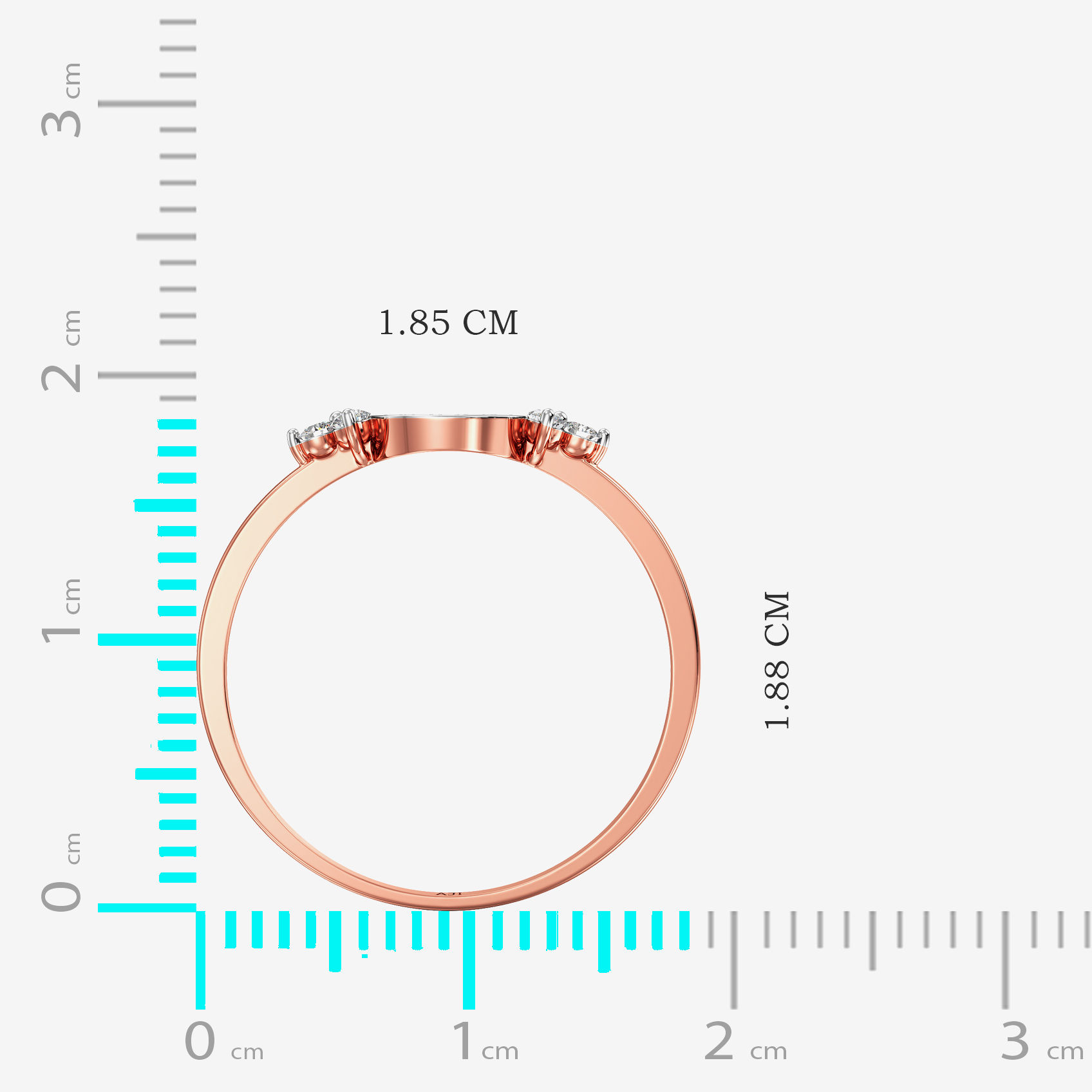 Sperical Inspired Diamond Ring image