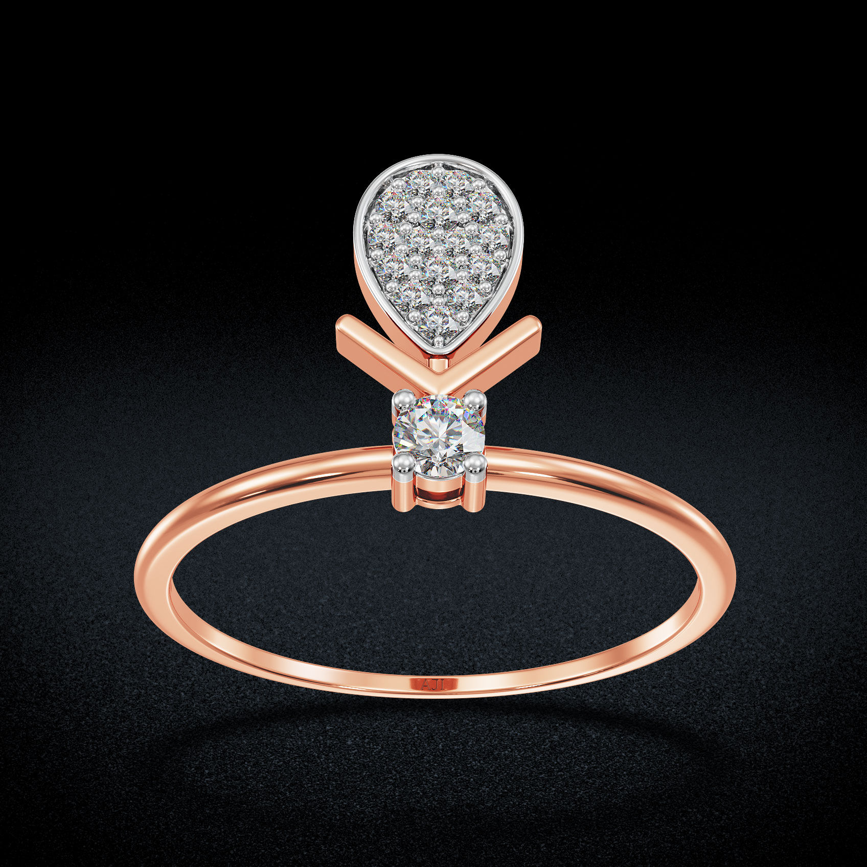 Drip Diamond Women Ring image