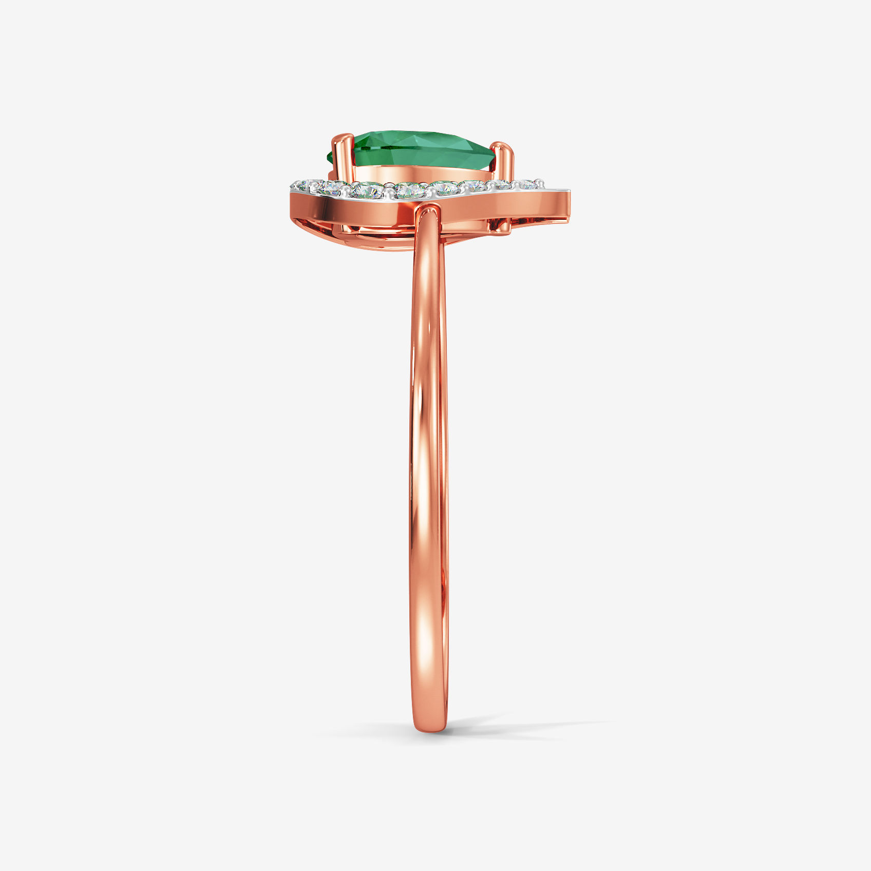 Droplet Inspired Diamond Ring alternate view 3